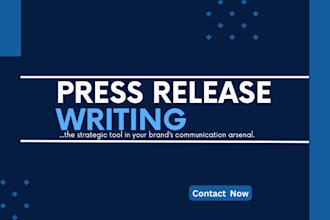 write press release pr writing submit music press release newswire backlinking