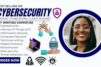 write cybersecurity ebook, iot, cloud computing, ebook writer, data science