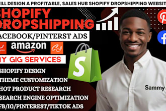 create shopify store,aliexpress dropshipping website,shopify product listing,ads