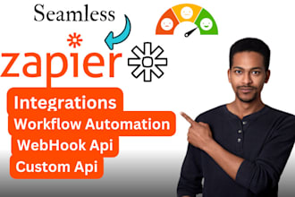 setup zappier integration,zappier api integration make automation