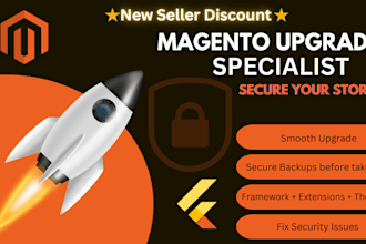 be your magento developer and upgrade specialist