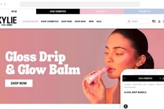 design lipstick shopify lipstick store lip gloss beauty store cosmetics website