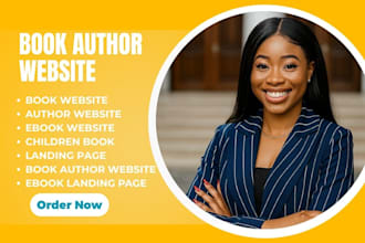 book author website, children ebook, book launch website, author ebook website