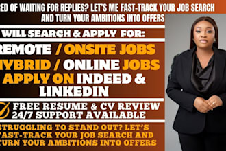 do search and apply remote or onsite job applications on your behalf