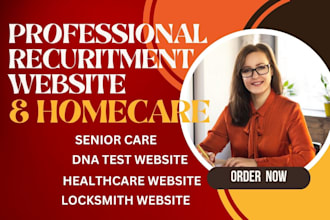 design recruitment  home care, senior care, healthcare, dna testing, locksmith