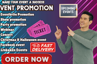promote your upcoming event, show webinar linkedin event, ticket sales
