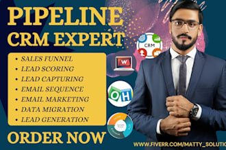 setup pipeline pro pipedrive gohighlevel  leadcarrot socialfox rezoza jungo crm