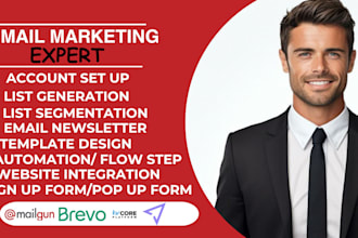 brevo kvcore newsletter mailerlite mailjet, sendgrind brevo email marketing