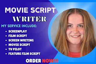 movie script screenplay screenwriting film script feature film script tv series
