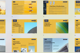 refine and enhance your professional sales pitch deck