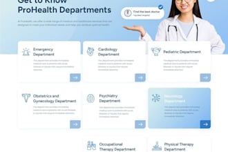 create home care healthcare clinic medical website