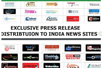 professional india press release writing and distribution