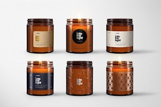 create candle store website design