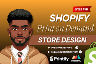 create print on demand shopify store, pod store, shopify pod, shopify website