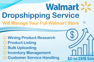 manage your walmart dropshipping, wfs virtual assistant