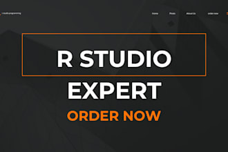 do data visualization, statistics, anova, linear regression