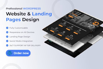 build wordpress website development wordpress business website elementor pro