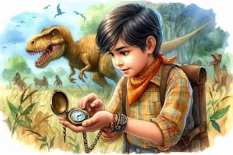 make children storybook illustration