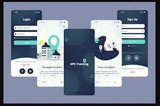 build gps app, vehicle tracking app, gps tracker app, road map track