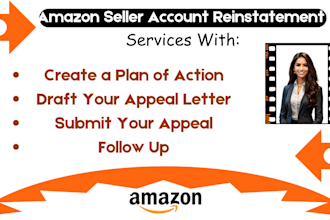 reinstate suspended amazon seller account deactivated section 3 plan of action