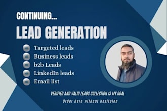 do targeted and b2b lead generation and email listing