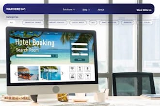 create your tour travel, vacation rental ,hotel booking company website
