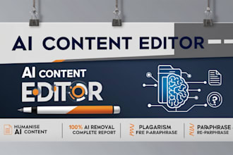 convert and humanise 3000 words of ai content with maximum accuracy