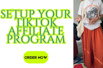 setup and manage your tiktok affiliate program, affiliate recruitment