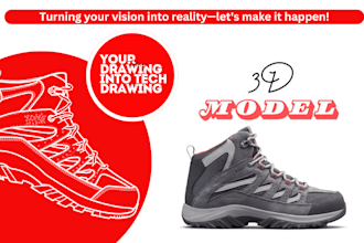 create shoe line art, 3d shoe, footwear, sneakers, custom shoe