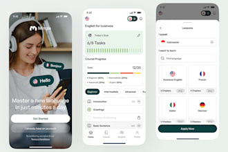 develop language learning apps, learning apps, educational and translator apps