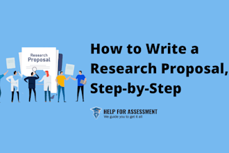 write research reports, proposals, and dissertations