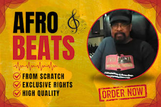 produce you a afro or reggae beat from scratch