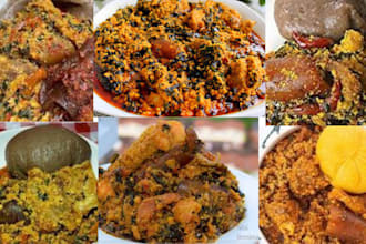 teach how to make amala and egusi soup