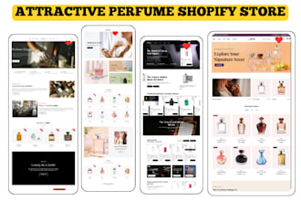 build perfume shopify store fragrance cologne store perfume dropshipping website
