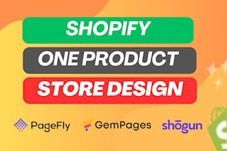 build shopify store, shopify redesign, create shopify store, ecommerce website