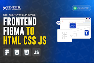 provide frontend figma to HTML CSS js