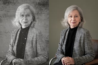 enhance, restore, repair and colorize low quality images and photos