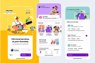 develop dry cleaning app, laundry app, laundry service app, laundry booking app