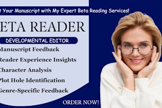 proofread and beta read critique your romance manuscript, developmental editor