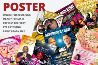 do poster flyer leaflet design