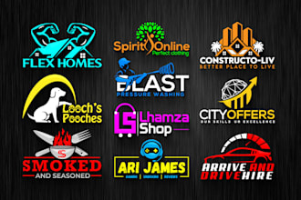 create outstanding company website or business logo design