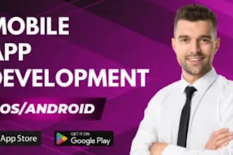 do mobile app development, android app, ios app development and flutter app