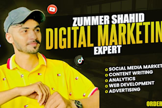 do complete digital marketing, seo,  analytic
