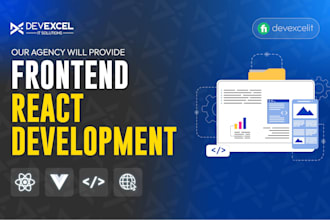 provide frontend react development