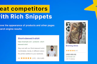 boost shopify SEO with schema markup using rich snippets