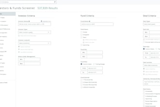 provide list of investors from pitchbook