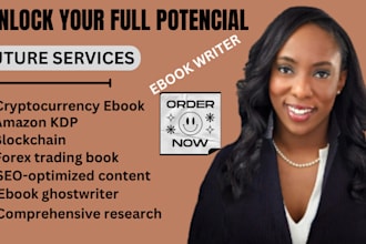 ghostwrite your amazon KDP books, cryptocurrency, forex trading, and blockchain