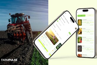 develop advanced farmer app, crop management app, agricultural tools app