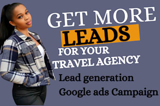 generate travel agency lead handyman company lead loan lead influencer leads