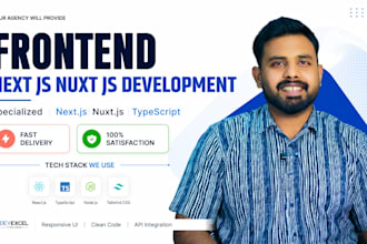 provide nextjs nuxtjs development